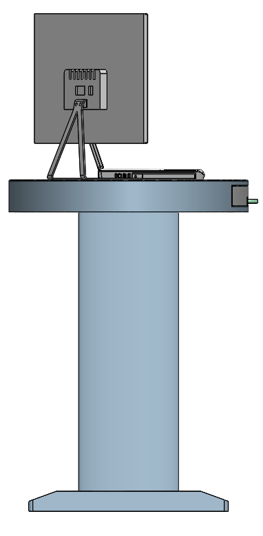 钣金电脑桌A缩略图