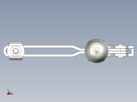 垂直式夾鉗SSP(L)-3D多系列多零件图纸模型前视缩略图