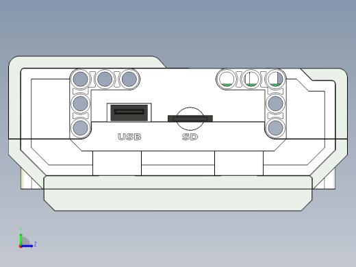 乐高思想风暴EV3智能控制模块控制单元左视缩略图