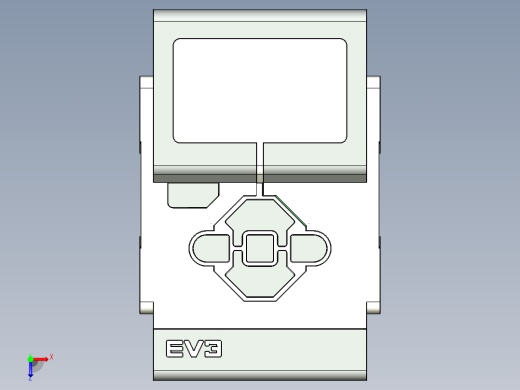 乐高思想风暴EV3智能控制模块控制单元俯视缩略图
