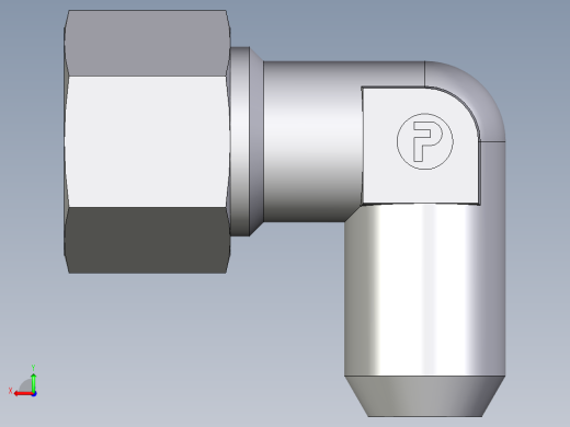卡套式工业通用硬管接头EO_Weld_elbown_WAS12S后视缩略图