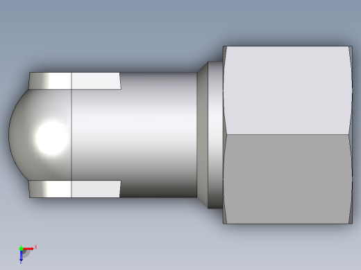 卡套式工业通用硬管接头EO_Weld_elbown_WAS12S俯视缩略图