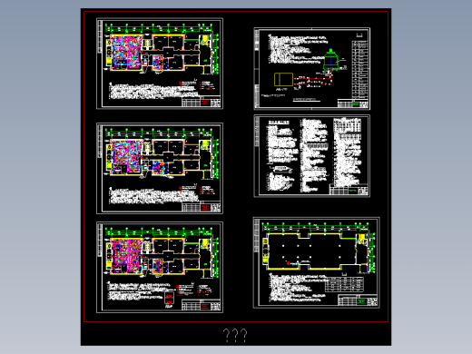 某保健品厂洁净空调系统施工图