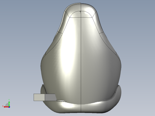 汽车座椅简易造型后视缩略图