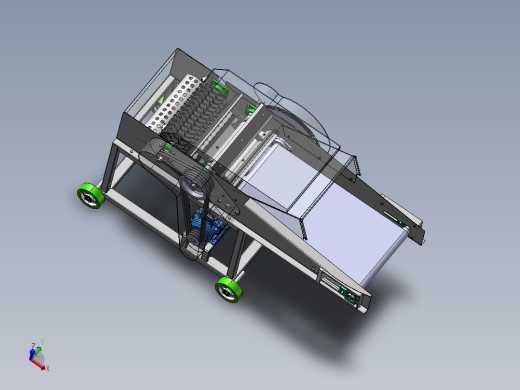 牧草粉碎机揉丝刀设计