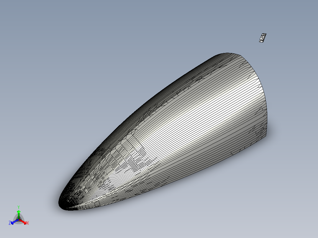 飞船正等轴测图