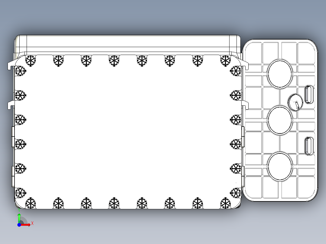 NASA 模块化容器 - NMC前视图
