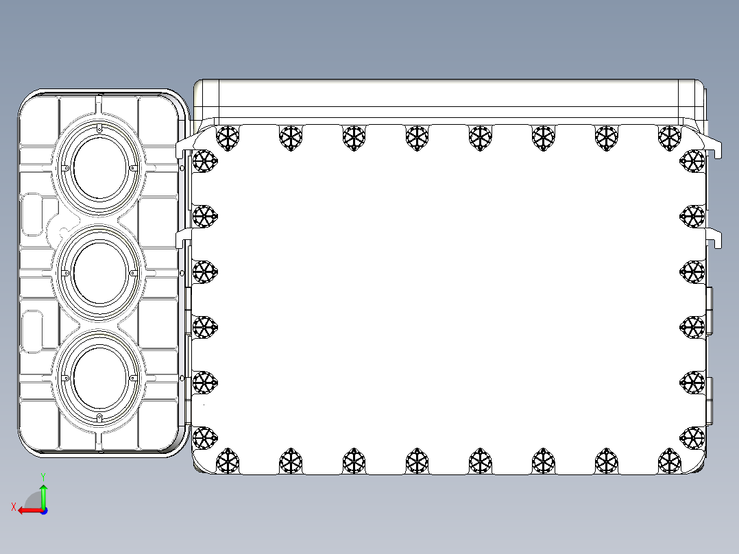 NASA 模块化容器 - NMC后视图