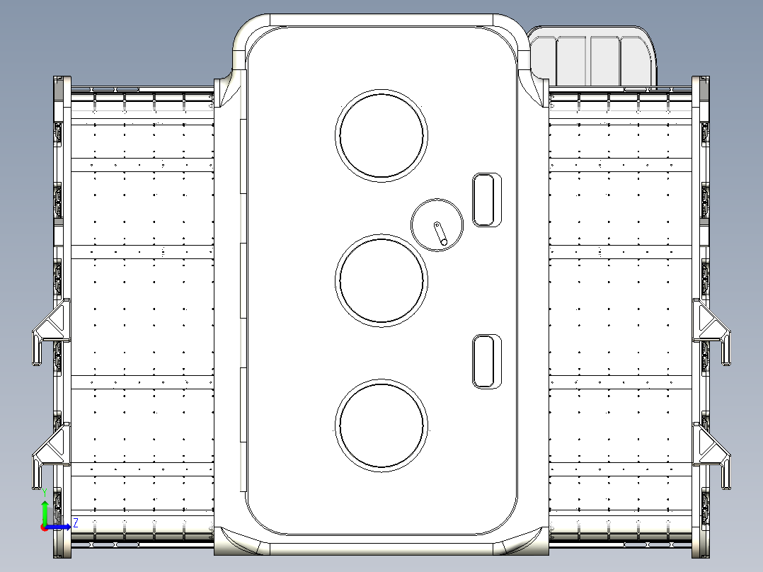 NASA 模块化容器 - NMC左视图