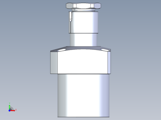KOSMEKLHA1050-SR-Y30多系列多零件图纸模型前视缩略图