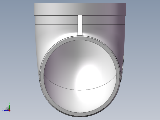 弯头-等径内外丝 DN80右视缩略图
