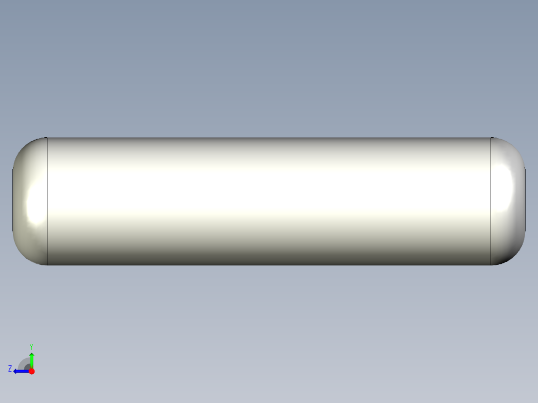 固定梢MSSA,MSSB-3D多系列多零件图纸模型右视图