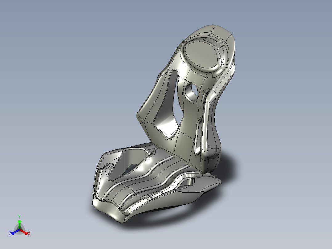 汽车座椅 (90)主视图