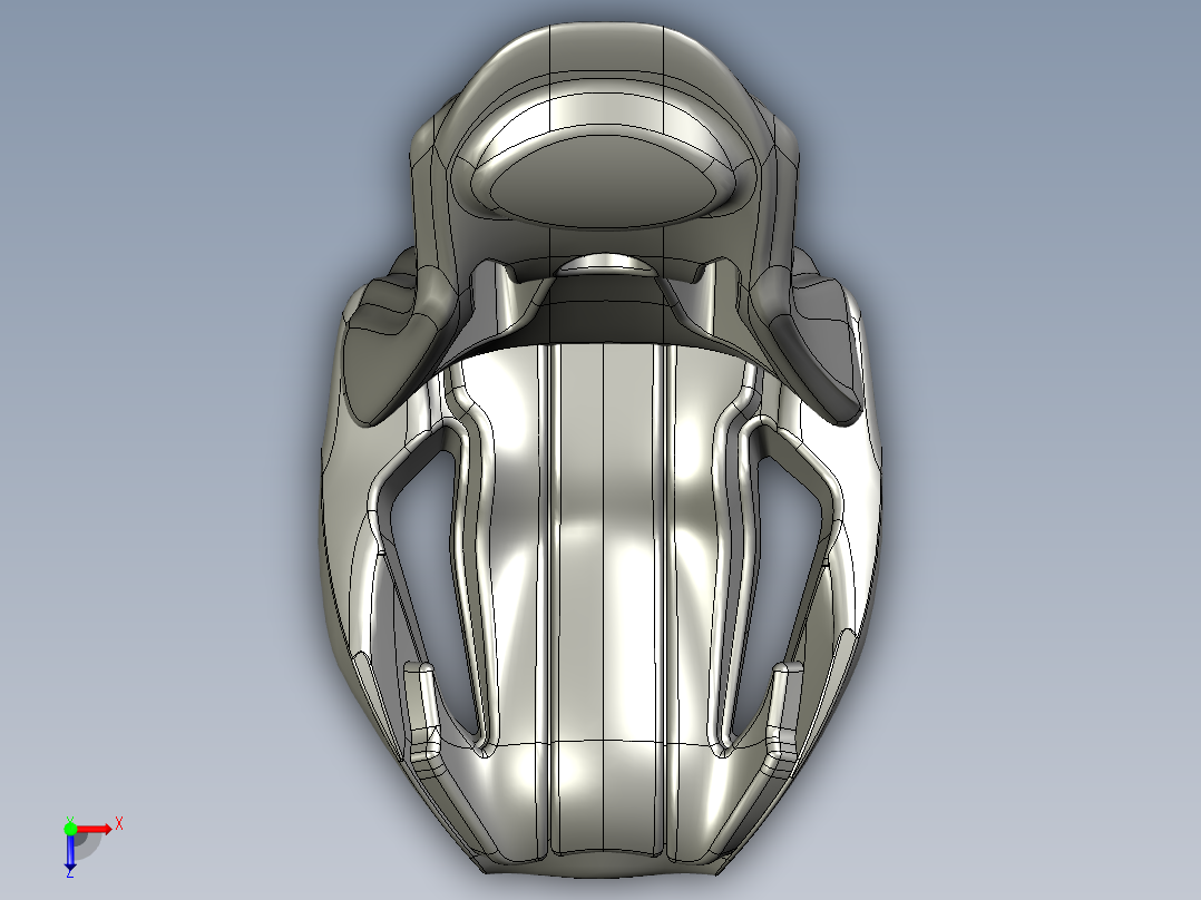 汽车座椅 (90)俯视图