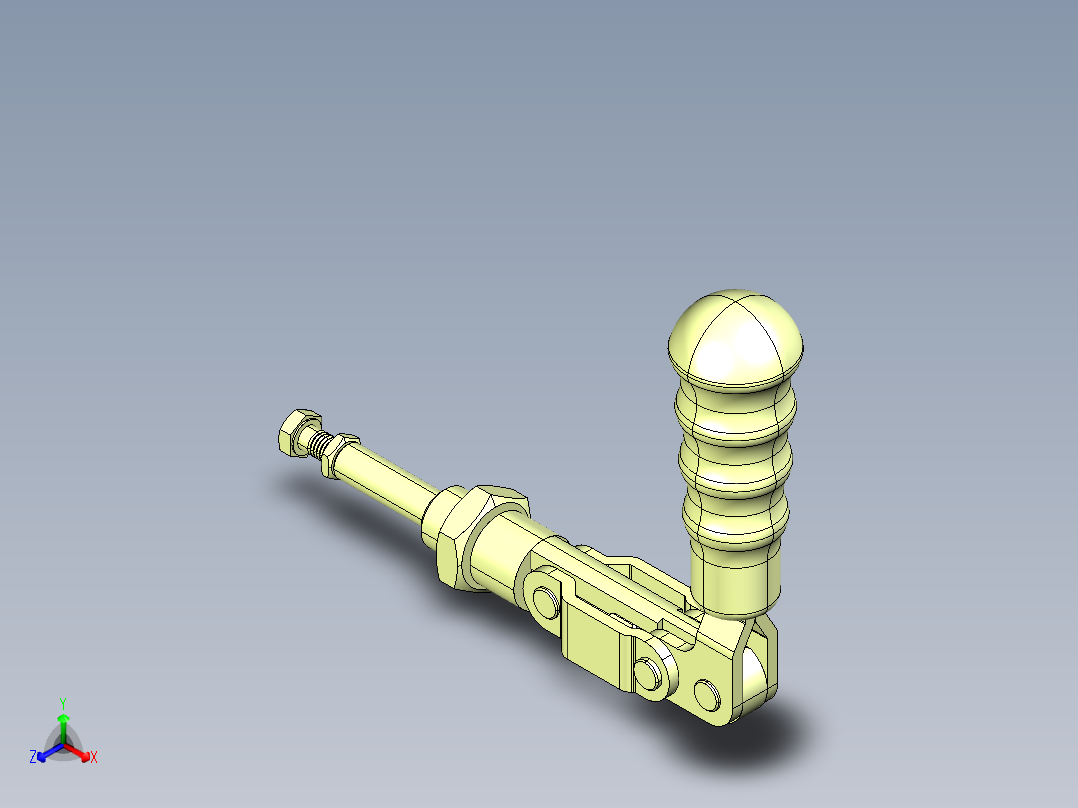 德克斯TUNKERS气缸数模T6-04P主视图