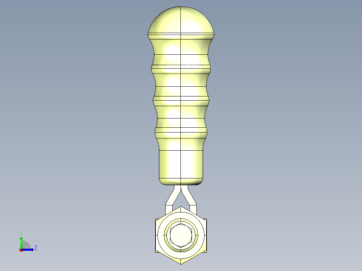 德克斯TUNKERS气缸数模T6-04P左视缩略图