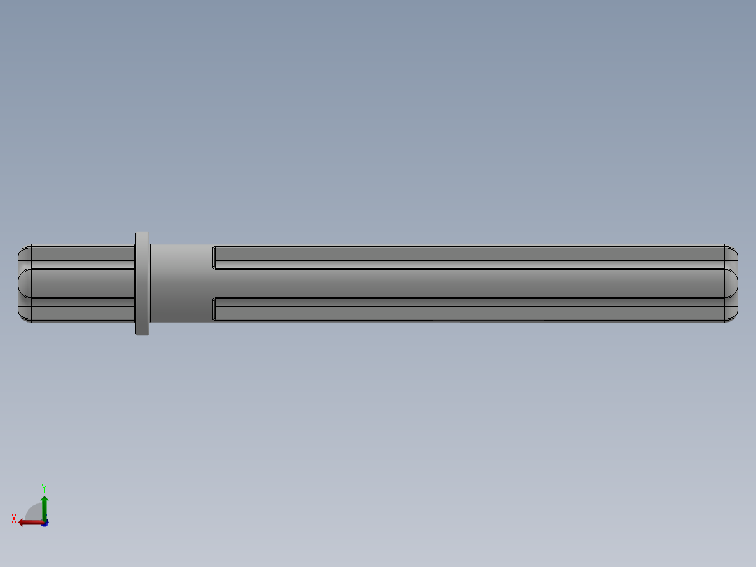 乐高机械组车桥-32209 White Technic Axle 5.5 with Stop后视图