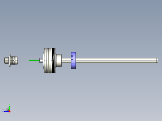 NOVOTECHNIK直线位移传感器TIM - 系列- 带插入式法兰右视缩略图