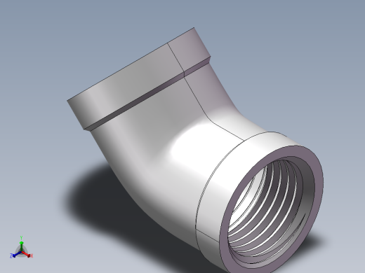 弯头-45°等径 DN15