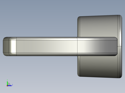 WING NUT 0.25in-20 Thread size 15-32in Base Diameter.STEP左视缩略图