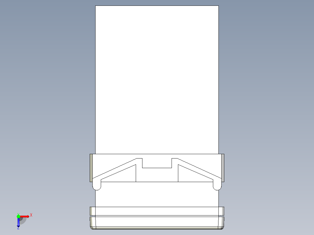基恩士EX-V10_kc图纸模型俯视图