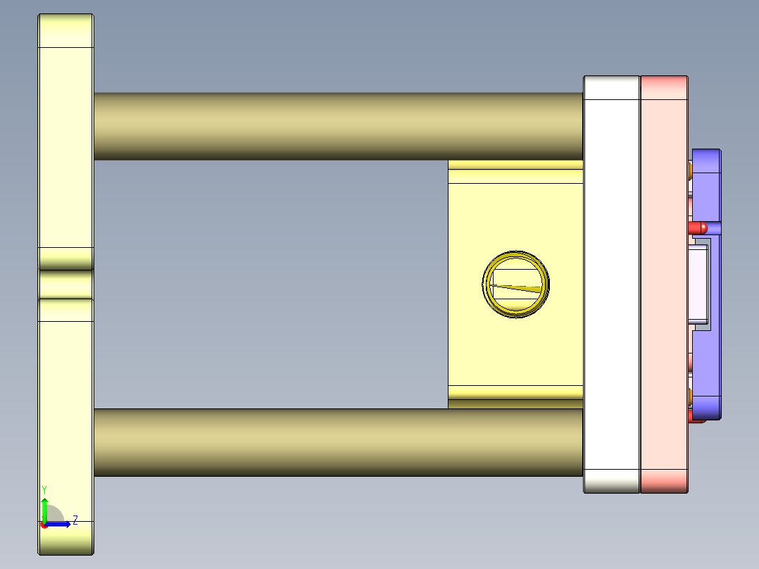 X2-CNC10笔记本CNC工装夹具三维模型-1104左视图