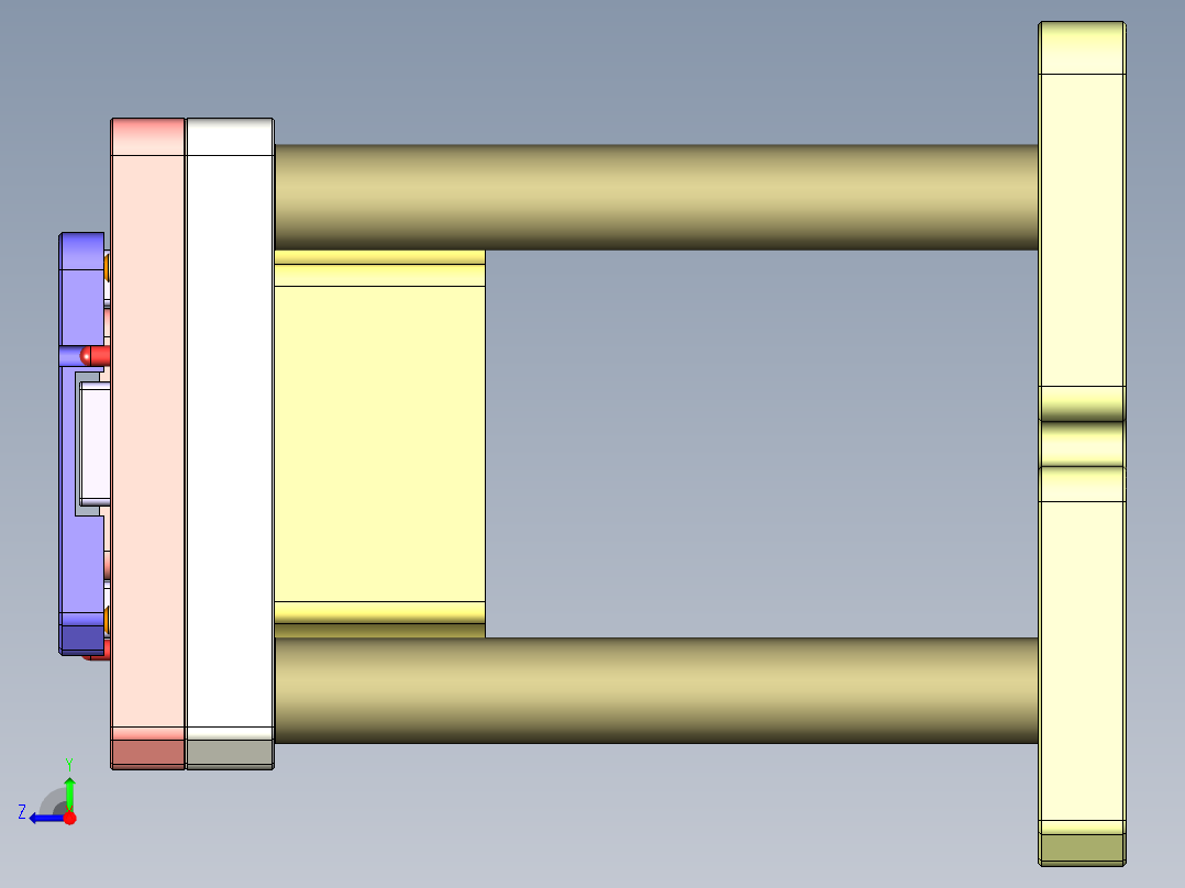 X2-CNC10笔记本CNC工装夹具三维模型-1104右视图