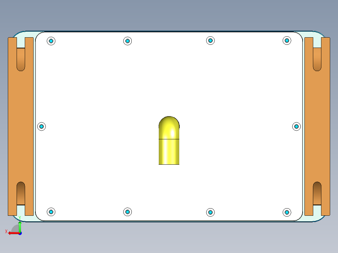 N500-T0P-笔记本CNC工装夹具三维模型CNC4后视图