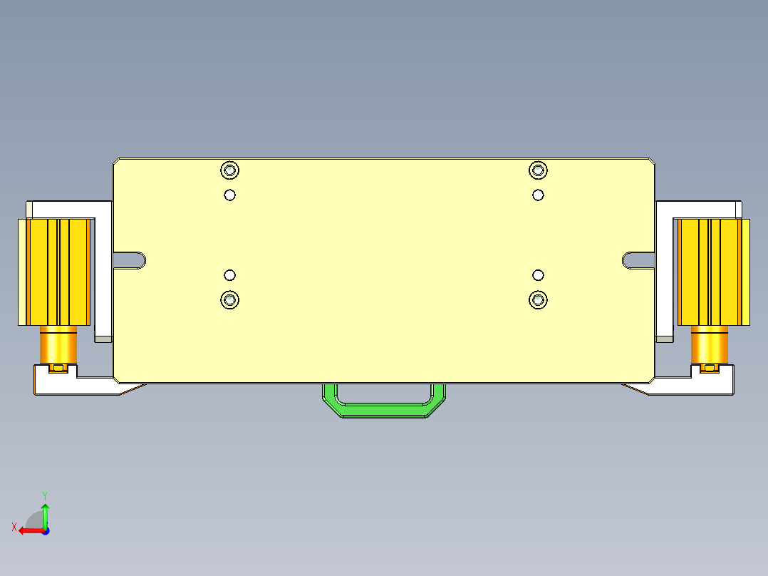 vaub0_lcd_cover619-cnc3笔记本CNC工装夹具三维模型-0622后视图