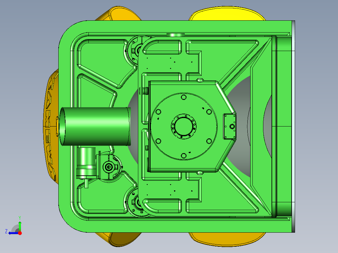 Rolls Royce kamewa 50a3喷水式推进器右视图