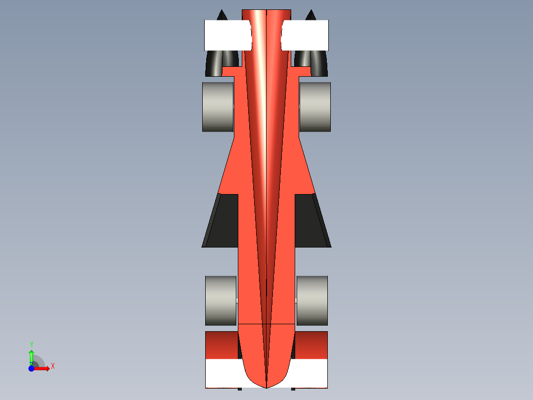 A3004251-F1赛车前视图