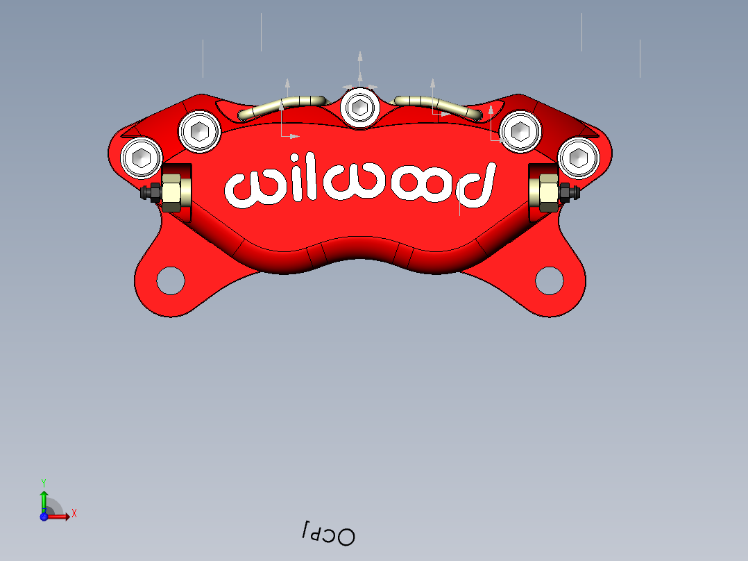 刹车系统(25)前视图