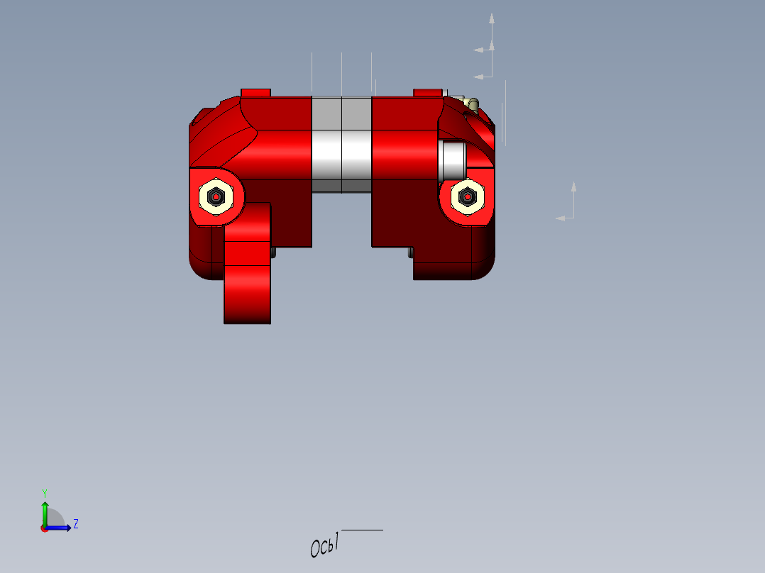 刹车系统(25)左视图