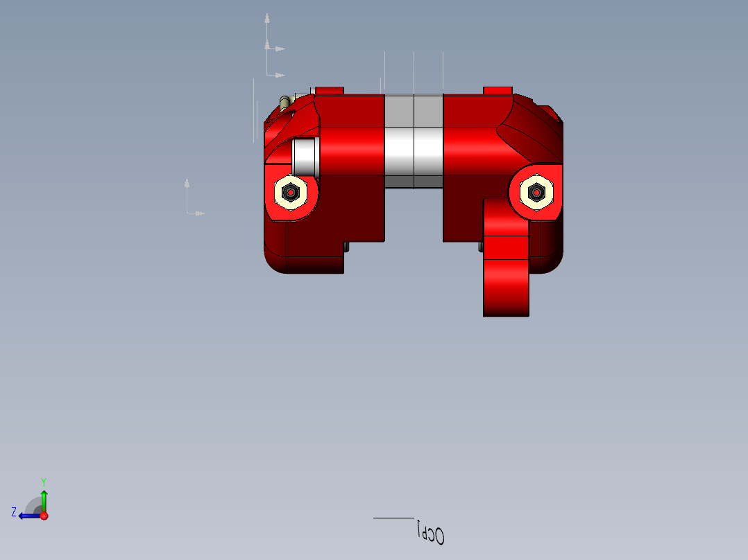 刹车系统(25)右视图