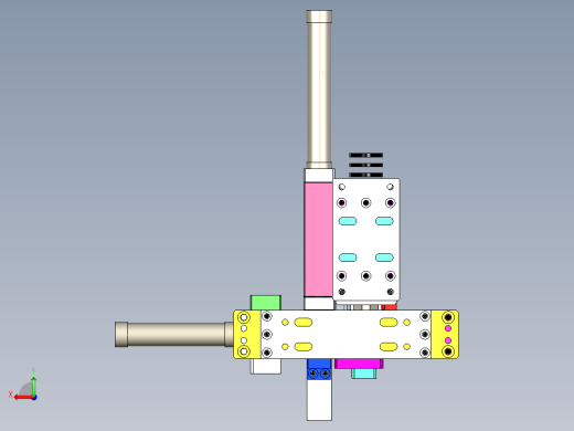 弹片直振送料分料机构后视缩略图