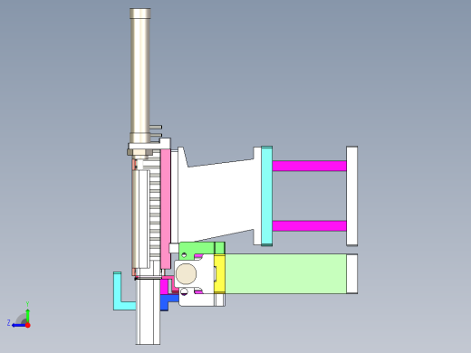 弹片直振送料分料机构右视缩略图