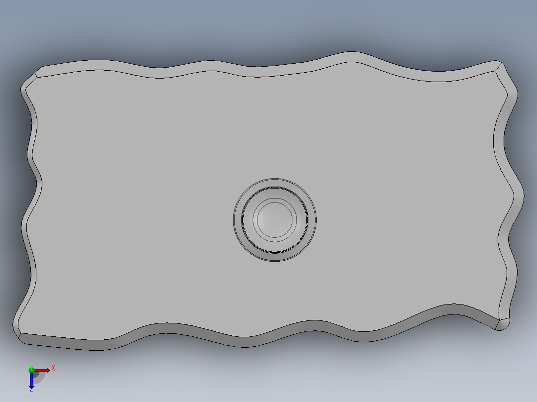 玻璃器子、杯子(34)俯视图