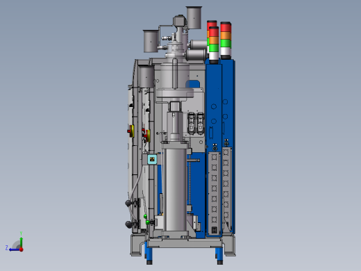 4款VersaPail活塞泵熔化器模型右视缩略图