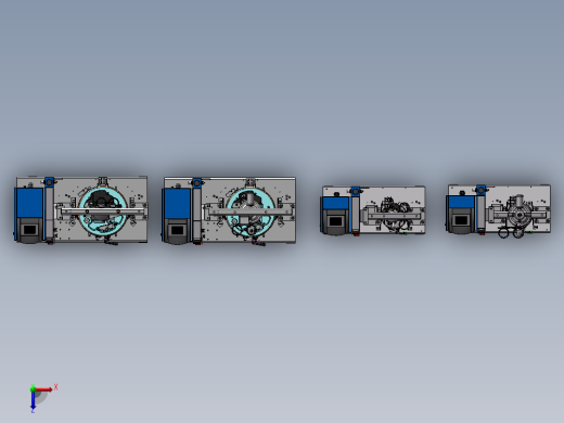 4款VersaPail活塞泵熔化器模型俯视缩略图