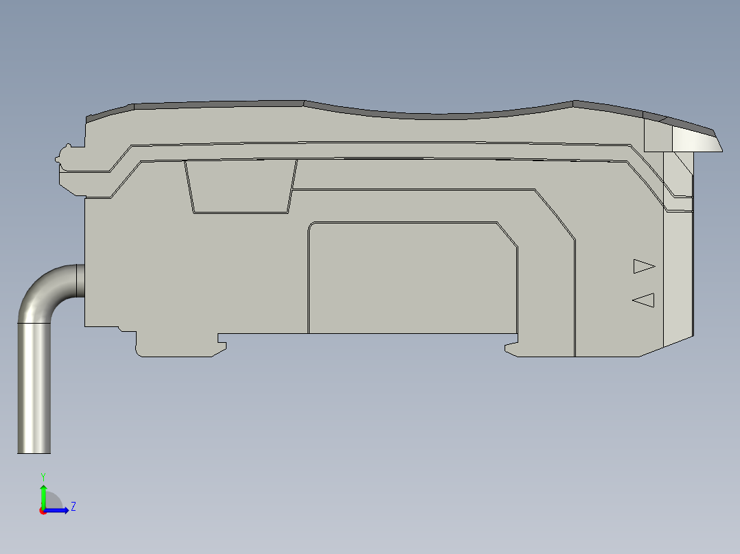 5-光纤放大器FS-N18N左视图