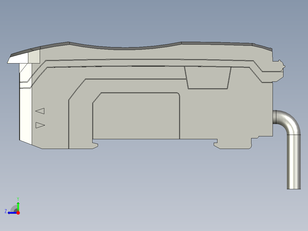 5-光纤放大器FS-N18N右视图