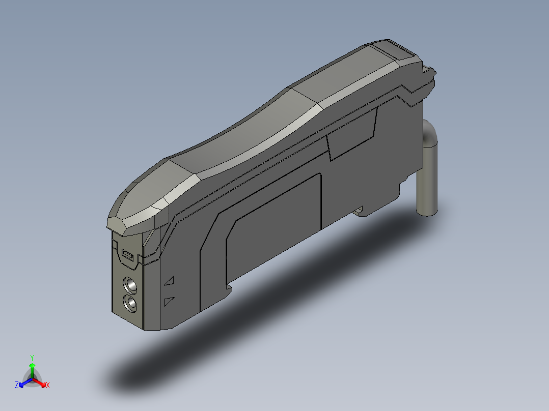 5-光纤放大器FS-N18N正等轴测图