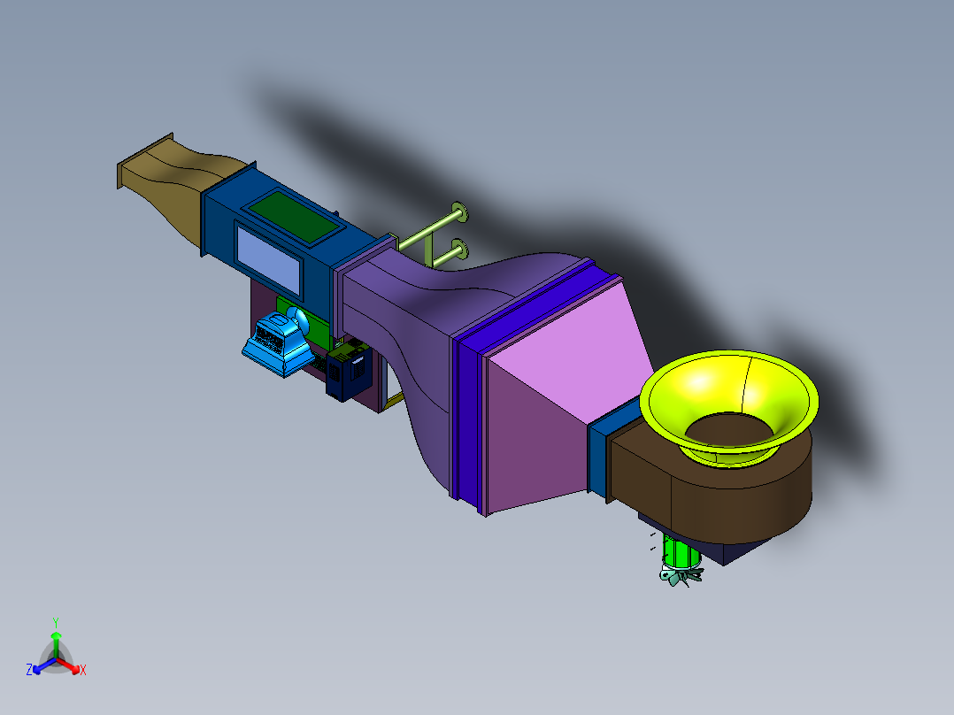 高速风洞阵风模拟装置