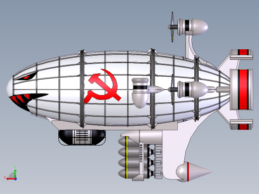 基洛夫飞艇后视缩略图