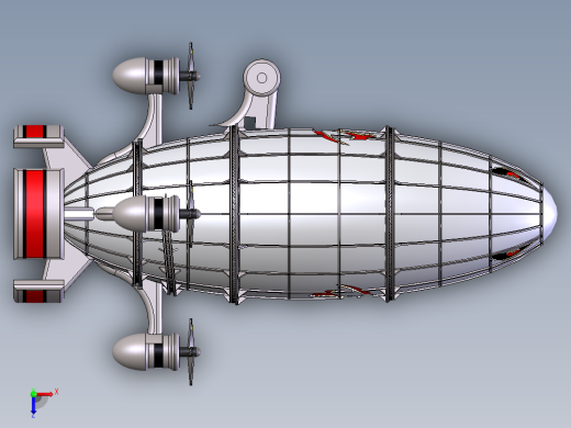 基洛夫飞艇俯视缩略图