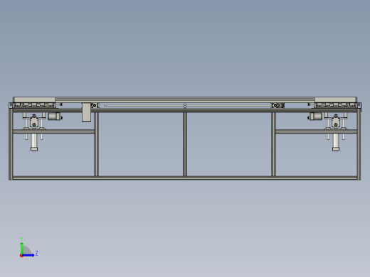 物流输送用转向输送装置左视缩略图