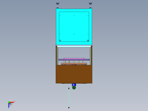 电缸驱动超静音伺服压装机俯视缩略图