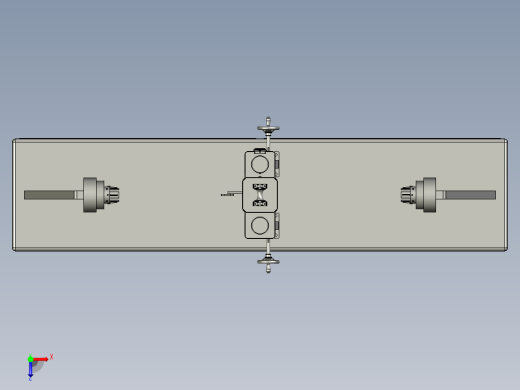 电缆加工用电缆拉力测试装置俯视缩略图