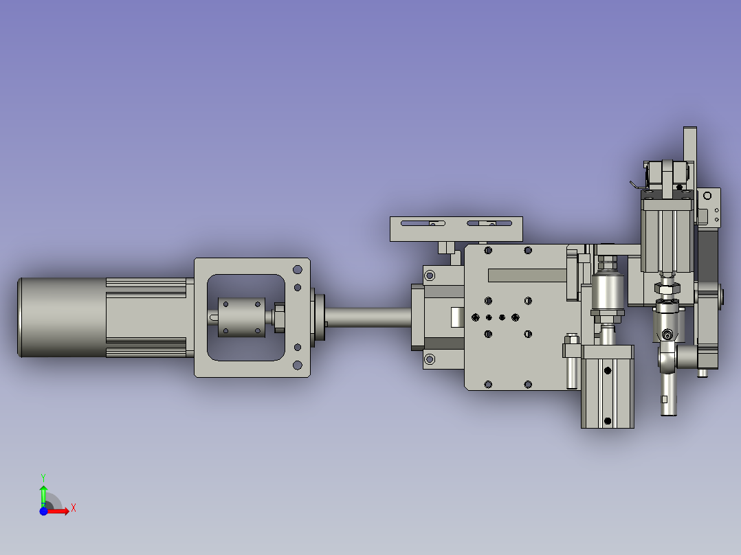 YWP200K4-07C-00左切极片组件前视图