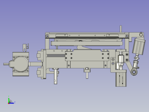YWP200K4-07C-00左切极片组件左视缩略图
